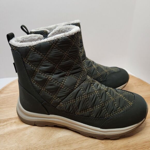 KEEN Terradora II Wintry Pull-On Boots – Women’s 7.5 Waterproof Rosin Olive - Picture 2 of 10